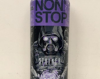 Lata de bebida energética vacía de edición limitada de S.T.A.L.K.E.R. 2: recuerdo del Corazón de Chernóbil
