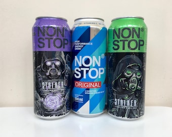 Lata vacía de bebida energética Stalker 2: Edición limitada Corazón de Chernóbil