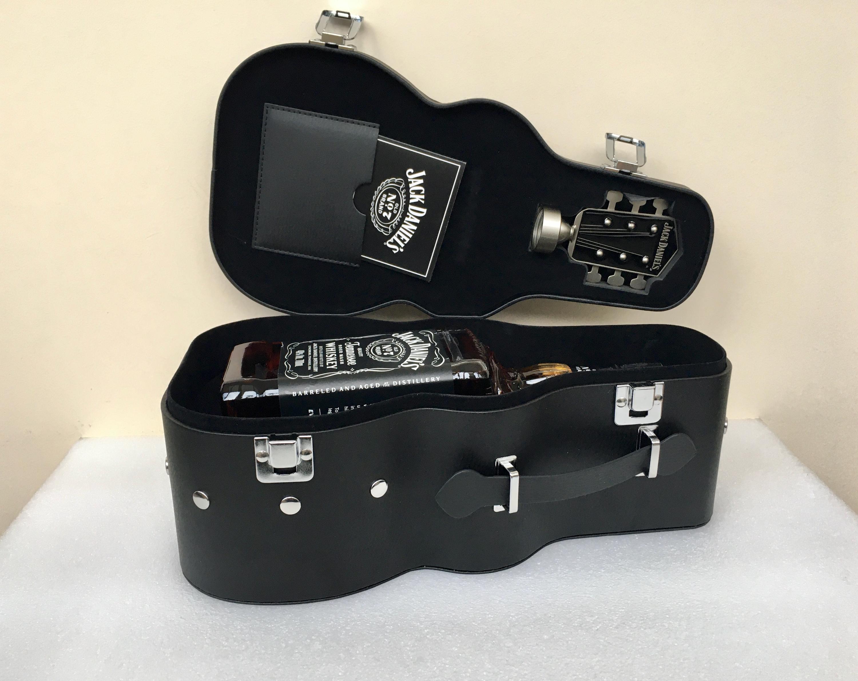 Jack Daniel's Whiskey Limited Edition Empty Guitar Case With