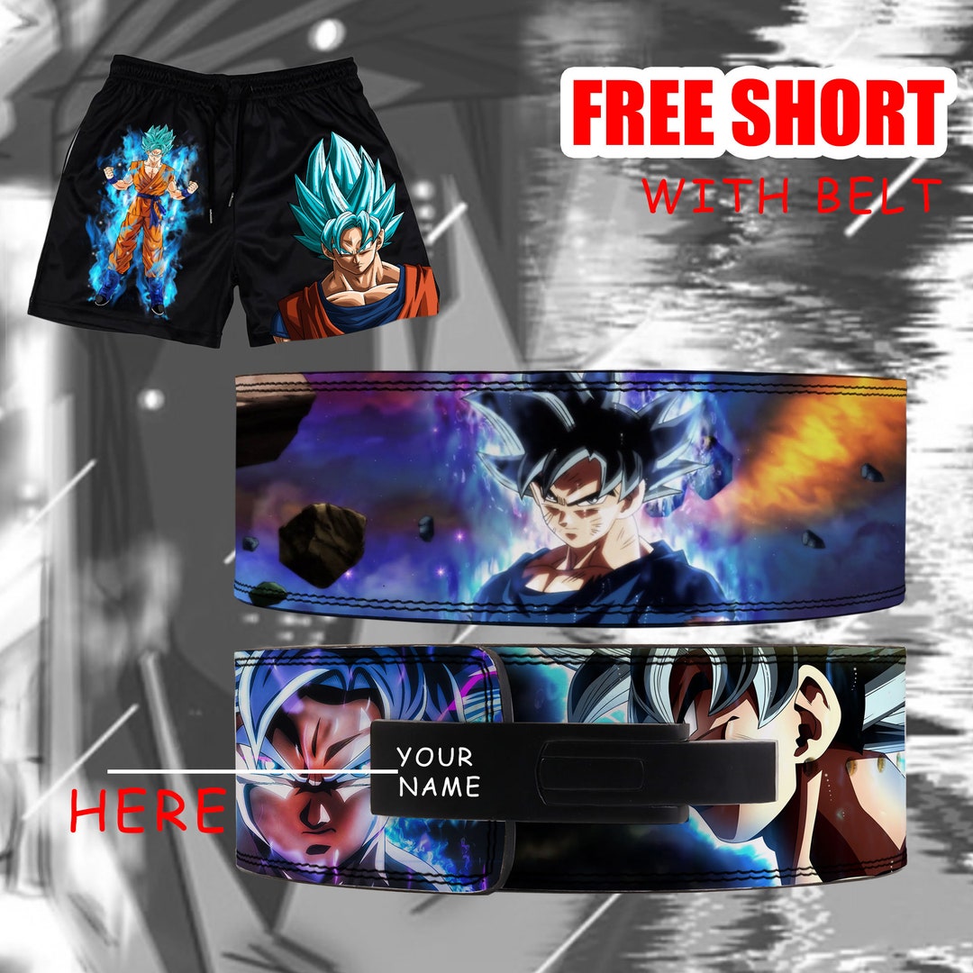 Goku Ultra Instinct Lever Lifting Belt Anime Gym Belt Goku Etsy