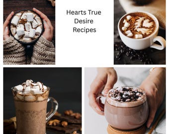 Hot Chocolate Recipe | Cozy Winter Drink | Printable Recipe + Free Bonus Guide | Instant Download