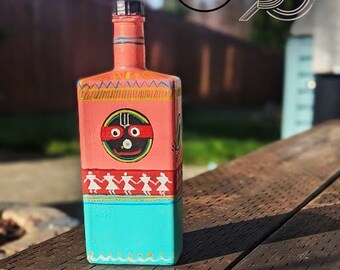 Handcrafted | Odisha Bottle Painting