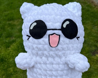 Jumbo Sorcerer Cat Plushie: Handmade Super Soft Anime Gift