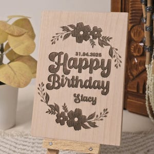 Personalized Laser Engraved BEE MINE Couples Wooden Card, Couple's Special Day Gift, Gifts For Him And Her, Customizable Gift, Valentine Day