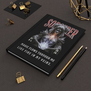 Role-Playing Game Campaign Journal - Perfect Nerd Gift! - Sorcerer