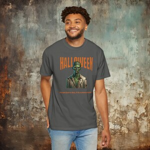 Halloween Zombie Shirt - Comfort Colors 1717