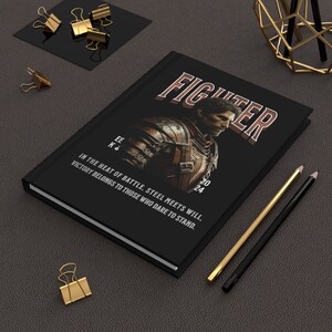 Role-Playing Game Campaign Journal - Perfect Nerd Gift! - Fighter