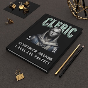 Role-Playing Game Campaign Journal - Perfect Nerd Gift! - Cleric