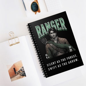 Campaign Journal & Character Notebook - Perfect Nerd Gift for Role Playing Games Enthusiasts - Ranger