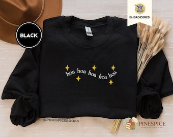 HOA HOA HOA Twilight Sweatshirt, Funny Twilight Song Meme Gift, Embroidered Gildan 18000, Cozy Vampire Fan Crewneck, Book Lover Shirt