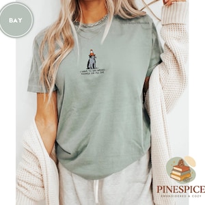 I Have To Say Weird Stuff T-Shirt, Funny Cat Meme Embroidered Tee, Socially Awkward Shirt, Comfort Colors T-Shirt Bay