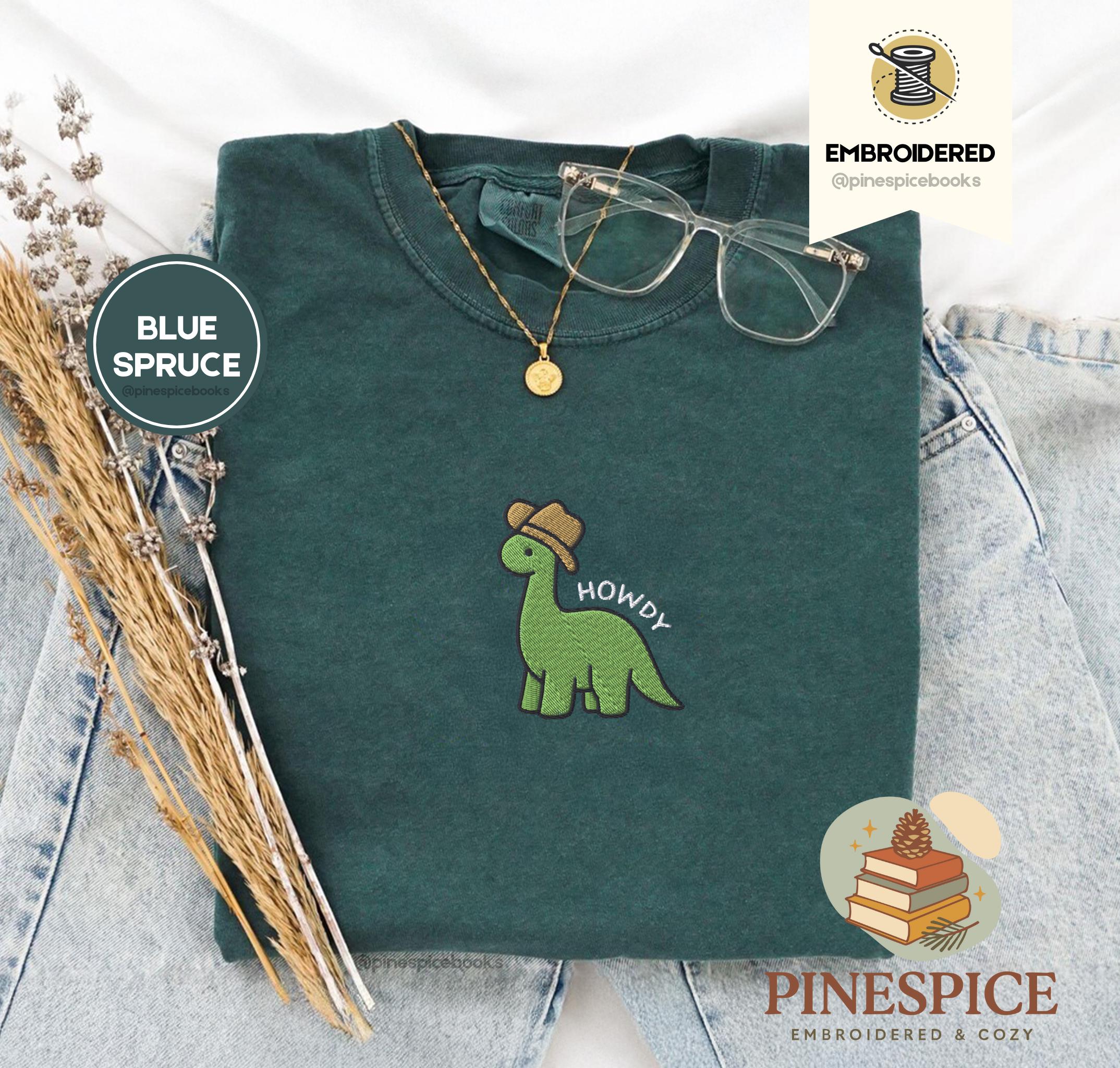 Dinosaur Cotton T-Shirt For Men & Women - Super Soft 100% Cotton, Unisex Fit, Machine Washable, Printed Design (Multiple Sizes)