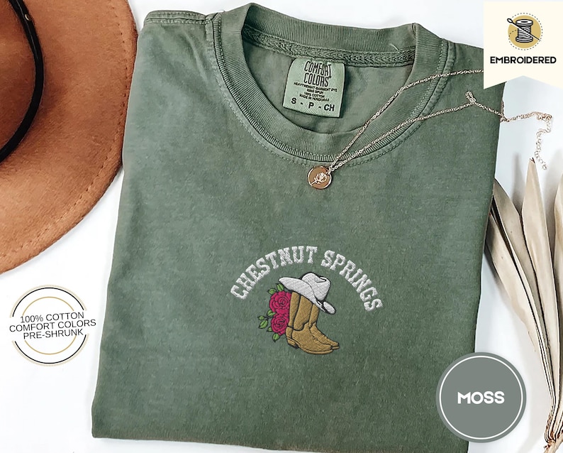 Cowboy Romance Reader Club T-shirt, Bookish Cowgirl Tee, Country Book Lover Shirt, Chestnut Springs Shirt, Bookish Gift For Her,elsie silver