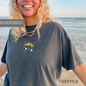 Heartstopper Merch Embroidered Umbrella Hi Comfort Colors Tee