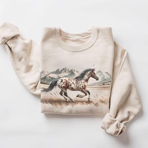 90s Horse Sweatshirt - Etsy