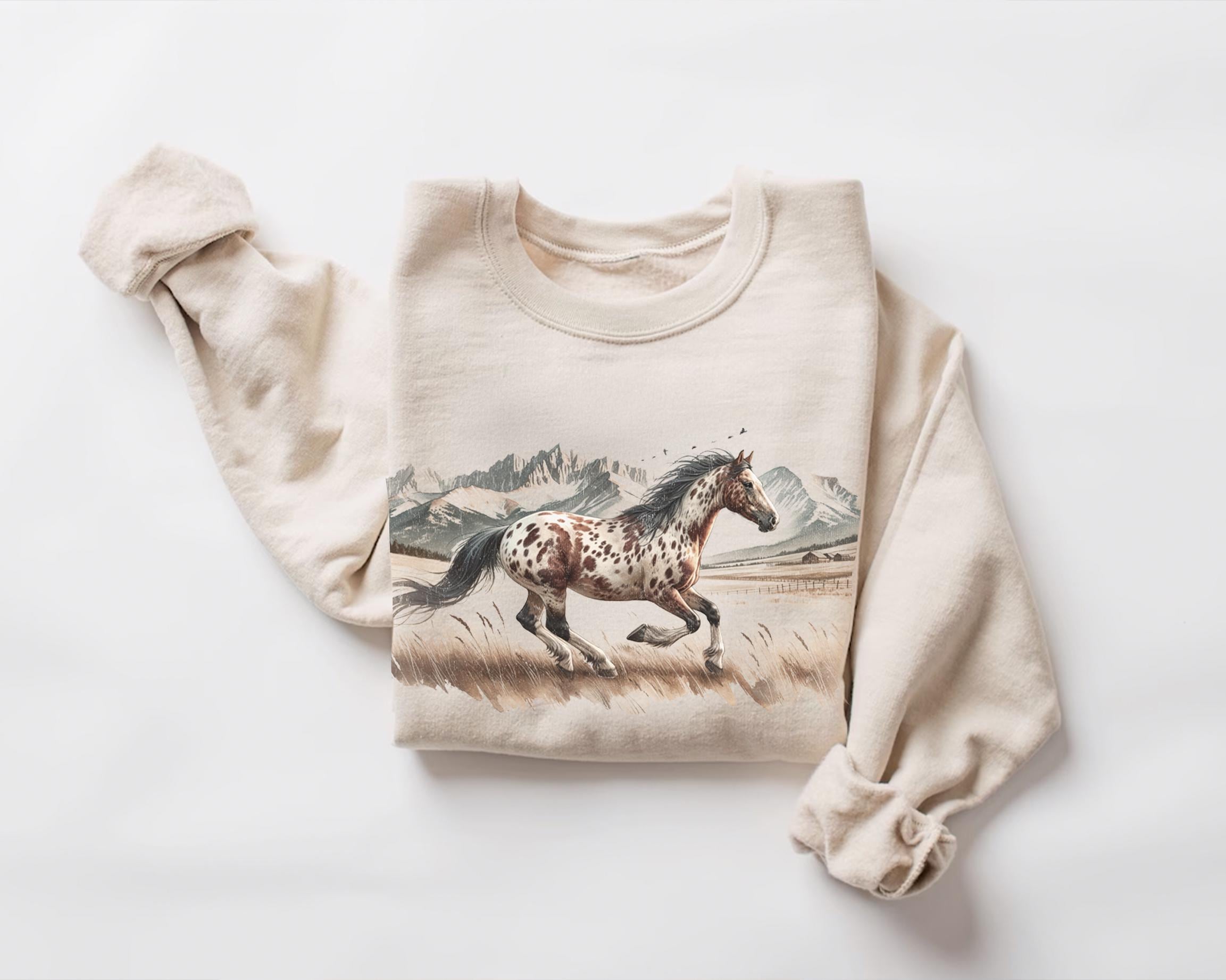 90s Horse Sweatshirt - Etsy