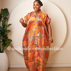Afrikaanse brokaat boubou-jurk| Rijke tante Danshiki|Nigeriaanse jurk Bubu| Europese brokaat boubou|Trouwjurk| Feestjurk|Kaftan | Jalabiya