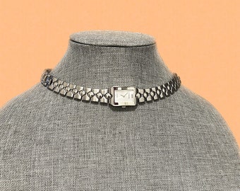 Handmade Repurposed Vintage Watch Choker