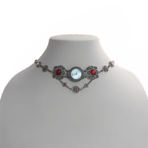 Handmade Vintage Watch Choker - Victorian Elegance meets Modern Steampunk