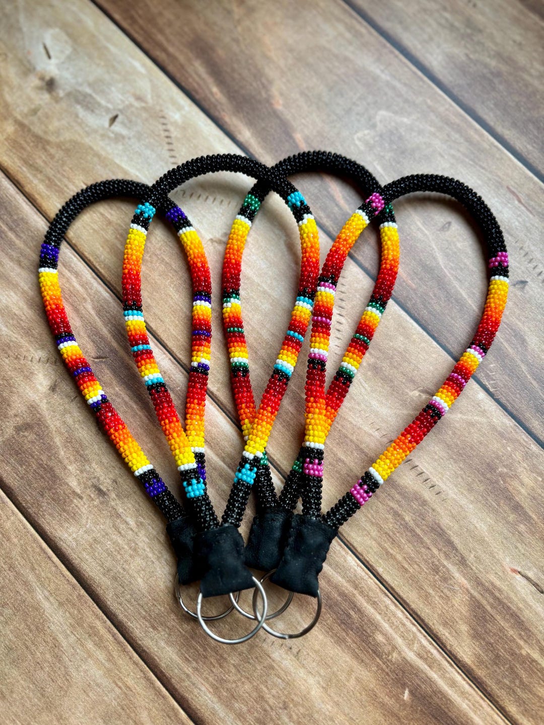 Native Key Chain Authentic Native American Handmade Beaded Keychain/wristlet | American ...