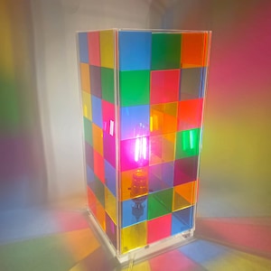 Disco Checkered Lamp