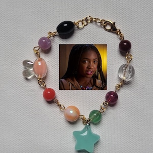 Annabeth Chase Percy Jackson and The Olympians The Series Gold Charm Handmade Bracelet