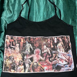 Metal tank top Cannibal corpse inspired