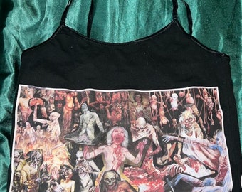 Metal tank top Cannibal corpse inspired