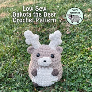 Low Sew Dakota the Deer Crochet Pattern
