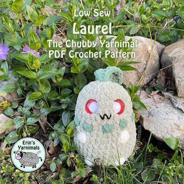 Low Sew Chubby Laurel PDF Crochet Pattern