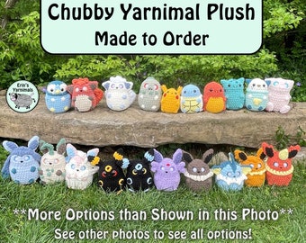 Made to Order: Choose Your Own Chubby Yarnimal Plush!