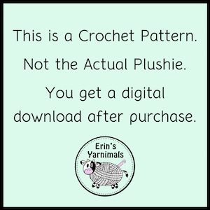 Chubby Yarnimal Crochet PDF Pattern Bundle Pack 1 image 2