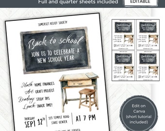Relief Society Activity, EDITABLE RS Activity Invitation Flier, LDS Activities Template, Young ...