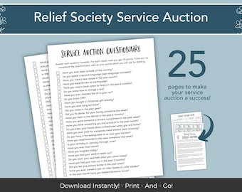 RELIEF SOCIETY Activity Game Bundle, Activity Printable, Get to Know You Printable Pack, LDS Printable Game, Church of Jesus Christ