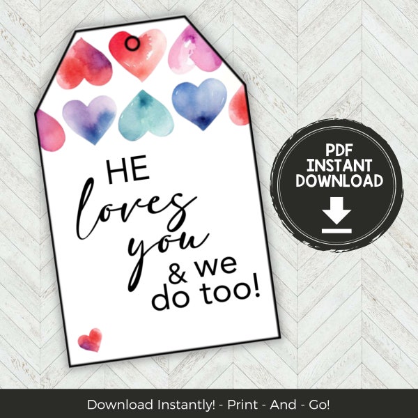 Valentines Ministering Gift Tag, Relief Society Gift, LDS Ministering Handouts, Gifts for Ministering LDS Candy Gift Tags, LDS Printable