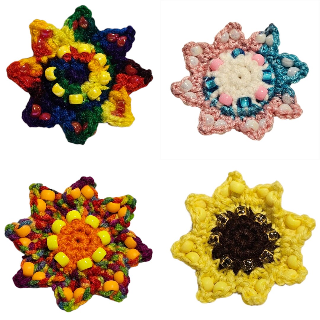 Crochet Fidget Flower - Etsy