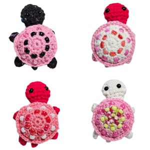 Tortue agitée au crochet