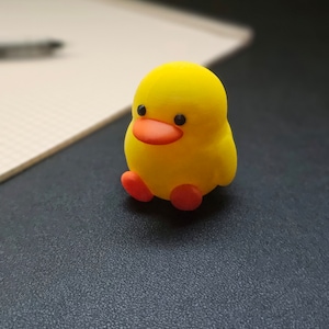 Leuke 3D-afdruk eend