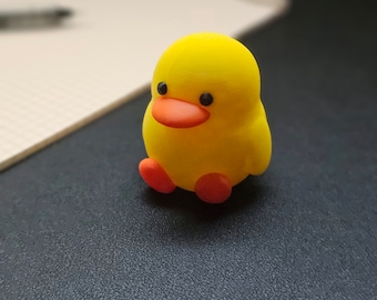 Leuke 3D-afdruk eend