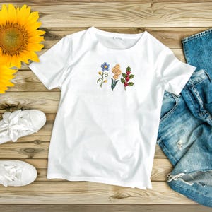 Floral Machine Embroidery Design Bundle, Mini Flower Designs, Satin ...