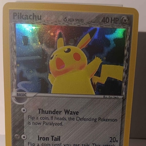 Pikachu - Delta Species Promo - 035 - Perfect for Poke Fans - NOT Real Just for Show-proxy NOT Replica-might NOT Be Perfect - Etsy Pikachu - Delta Species Promo - 035 - Perfect for Poke Fans - NOT Real Just for Show-proxy NOT Replica-might NOT Be Perfect - Etsy