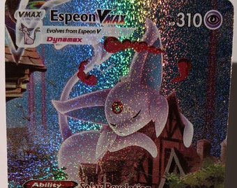 Espeon VMAX - Fusion Strike - 270/264 / Secret Rare - Perfect Gift
