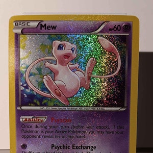 Mew - Black and White - Promo - BW98 / Promo - Perfect Gift for Poke fans - NOT real just for show - Proxy NOT replica