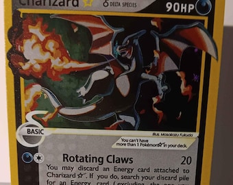 Charizard Gold Star Delta Species - 100/101 - Pokemon Dragon Charizard Gold Star Delta Species - 100/101 - Pokemon Dragon