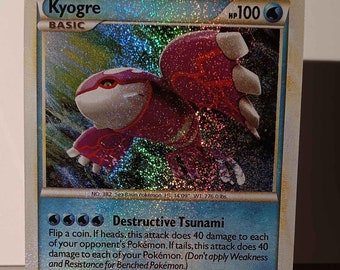 shiny kyogre pokemon card Ultra Shiny Kyogre & Groudon • OT: ウルトラ • ID No. 180113 • Japan 2018 E |  Pokefella
