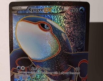 kyogre and groudon legend pokemon card Pokemon Card Kyogre & Groudon legend 2 Sheets Set Upper and Lower 1ed1ed