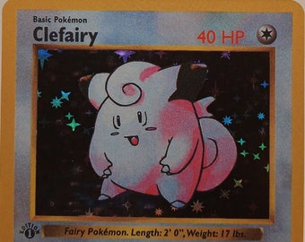 Clefable 17/64 Non Holo Rare Pokemon TCG Card Jungle WOTC 1999 Trading Card  - Etsy