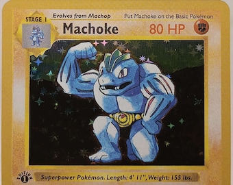 Machoke 1st Edition Shadowless Proxy - Perfect Gift for Kids