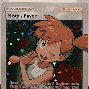 Misty's Favor Full Art - SM - Unified Minds - 235/236 / Ultra Rare -  Perfect Gift for Poke Fans - NOT Real Just for Show - Proxy NOT Replica -  Etsy