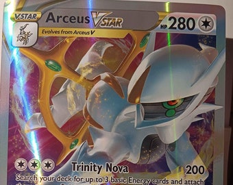 arceus vstar 123 172 brilliant stars ultra rare pokemon card Arceus VSTAR main image 0